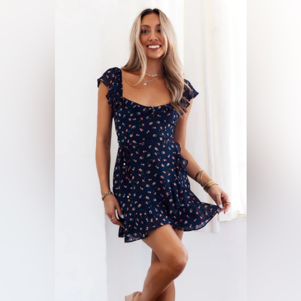 Hello Molly’s Baby Back of Dress Navy